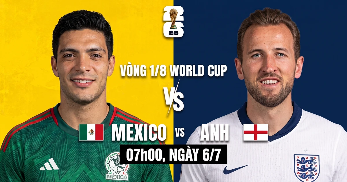 Nhận định Mexico vs Anh, 07h00 ngày 6/7: Không dễ cho 'Tam sư'