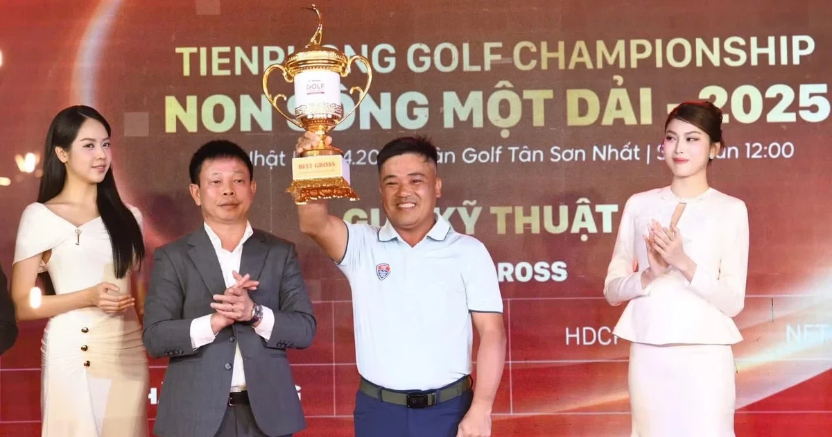 Golfer Tăng Thành Trung: Khi nhà vô địch trở lại vì giá trị của một giải đấu