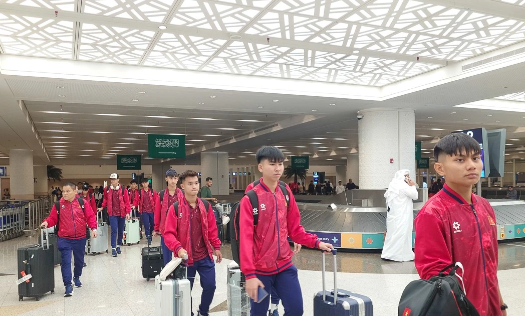 U17 Việt Nam đến Saudi Arabia sớm, tăng tốc thích nghi trước VCK U17 châu Á 2026
