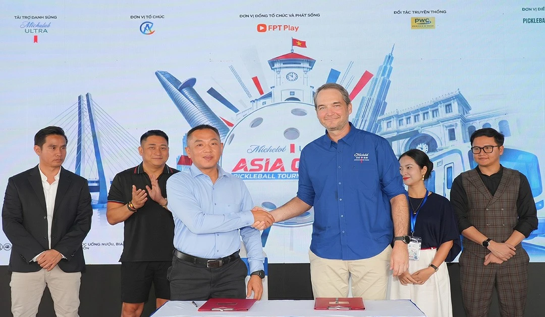 Công bố Giải Pickleball Michelob ULTRA - Châu Á Mở rộng 2026
