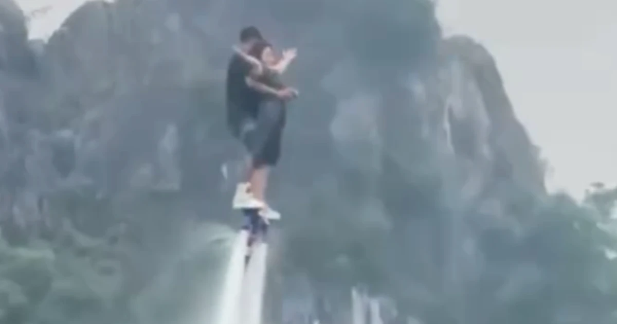 Sự cố flyboard rơi tự do ở Ninh Bình: Cần chuẩn hóa an toàn cho trò chơi mạo hiểm