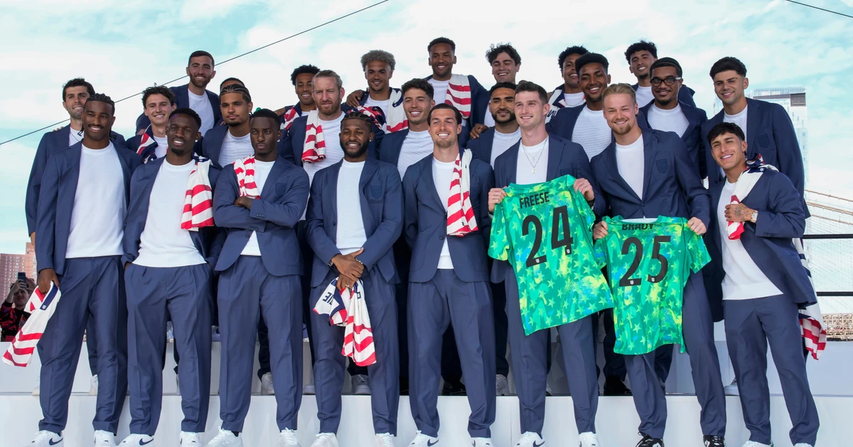 Mỹ công bố đội hình dự World Cup 2026: Pulisic lĩnh xướng hàng công