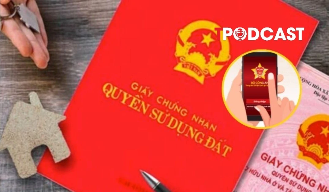 Chính thức 'sổ đỏ' đã được tích hợp trên VNeID