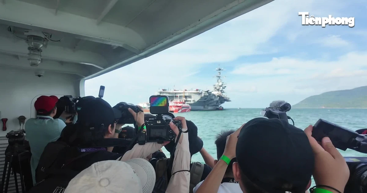 Bên trong tàu sân bay USS George Washington và sức mạnh tác chiến của không đoàn hải quân Mỹ