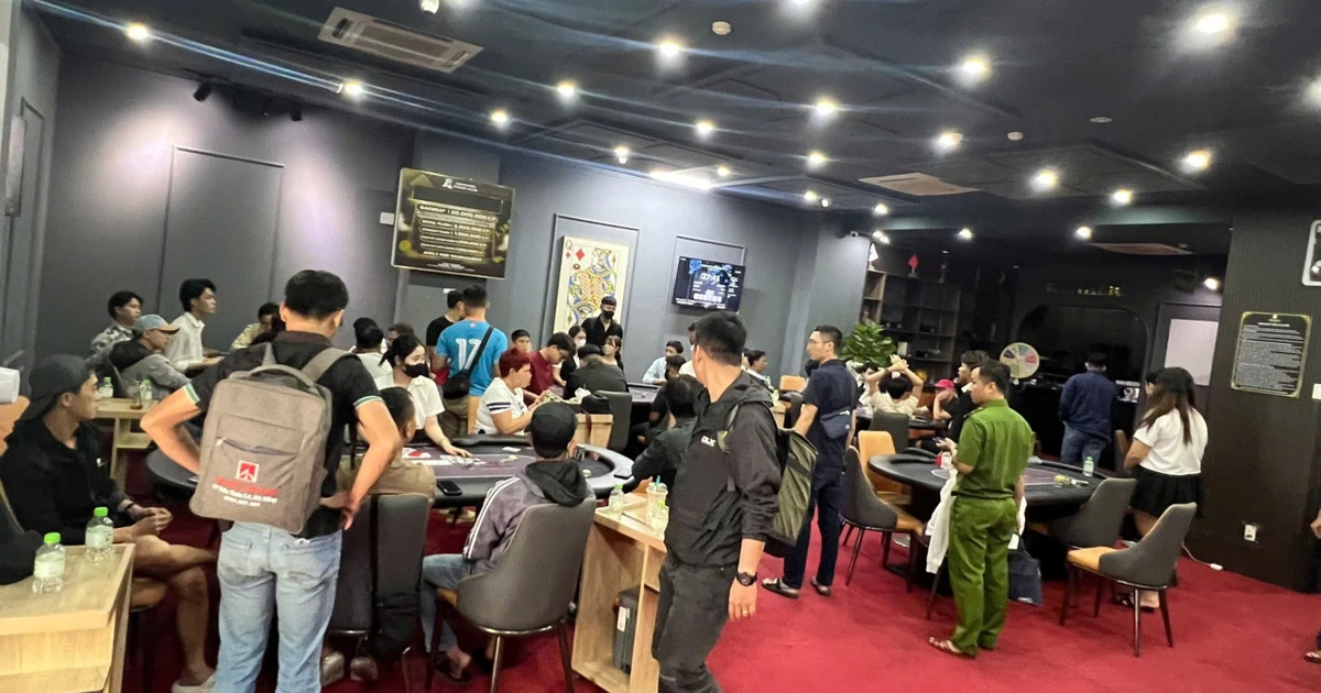 Đà Nẵng triệt phá câu lạc bộ poker tổ chức đánh bạc trái phép