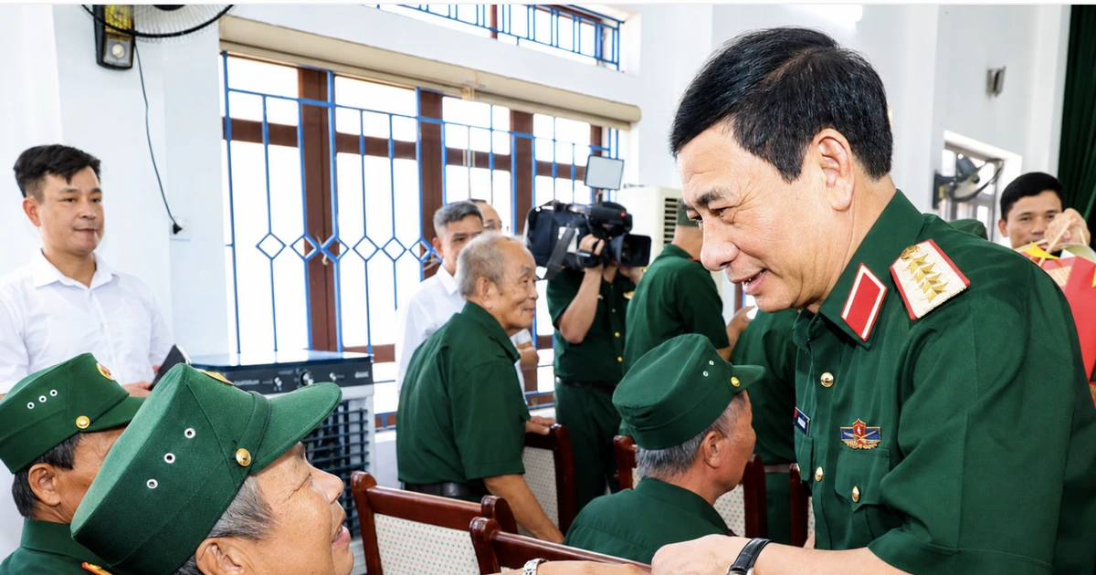 Đại tướng Phan Văn Giang tri ân thương binh, bệnh binh tại Ninh Bình