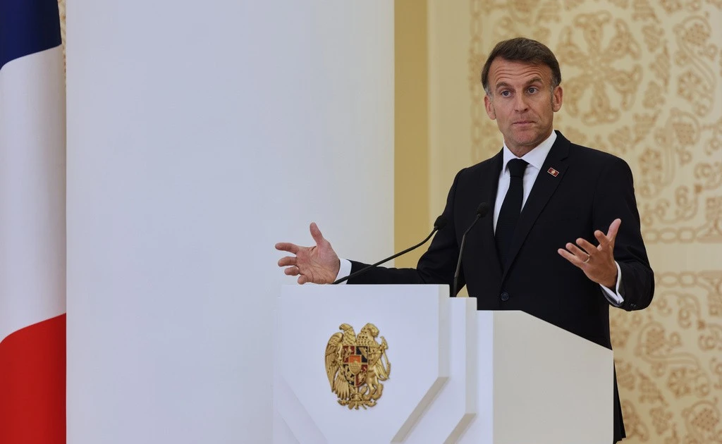 Tổng thống Macron nói Mỹ và Liên minh châu Âu đang phí thời gian đe dọa thuế quan