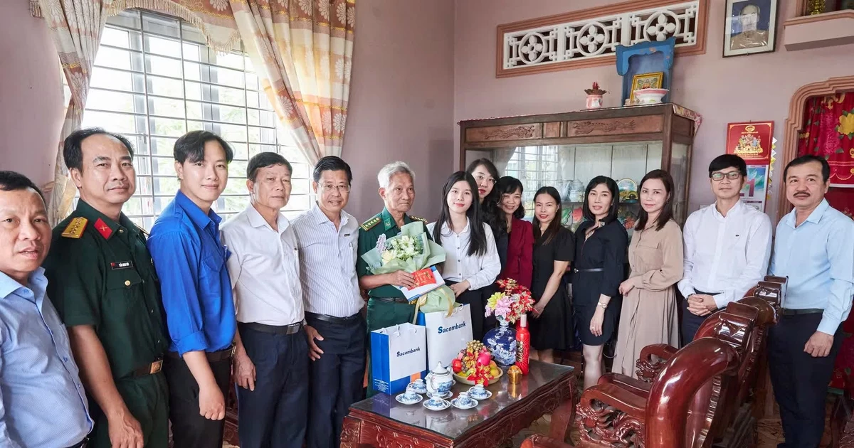 Trao tặng 400 triệu đồng tri ân cựu chiến binh