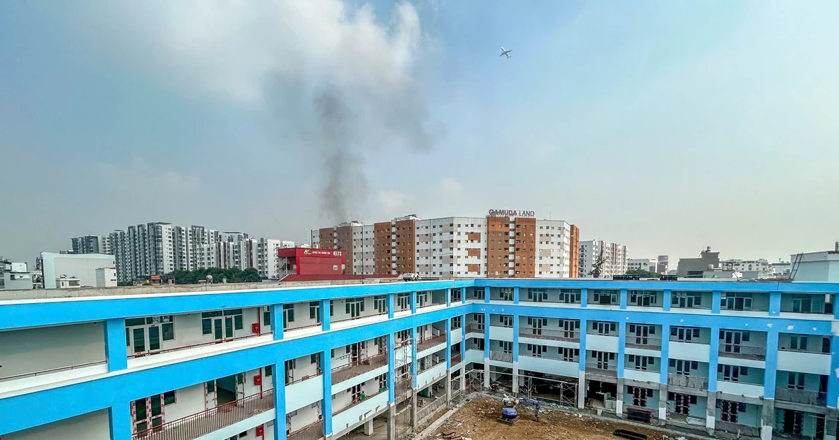 Ngôi trường hình thành trên nền nghĩa trang lớn nhất TPHCM sắp hoàn thiện