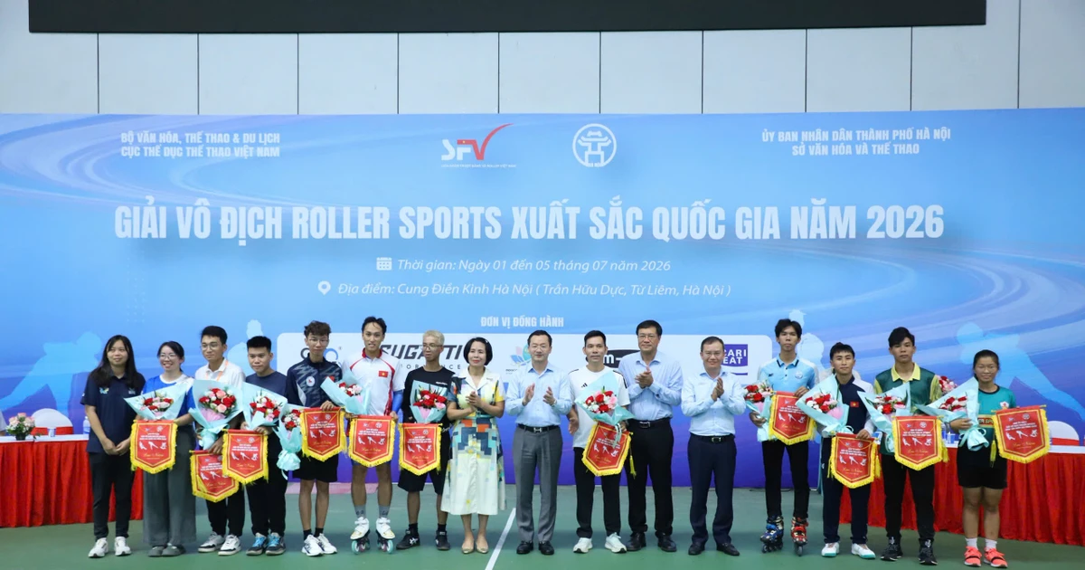 Roller Sports Việt Nam tăng tốc trước thềm Đại hội Thể thao toàn quốc 2026