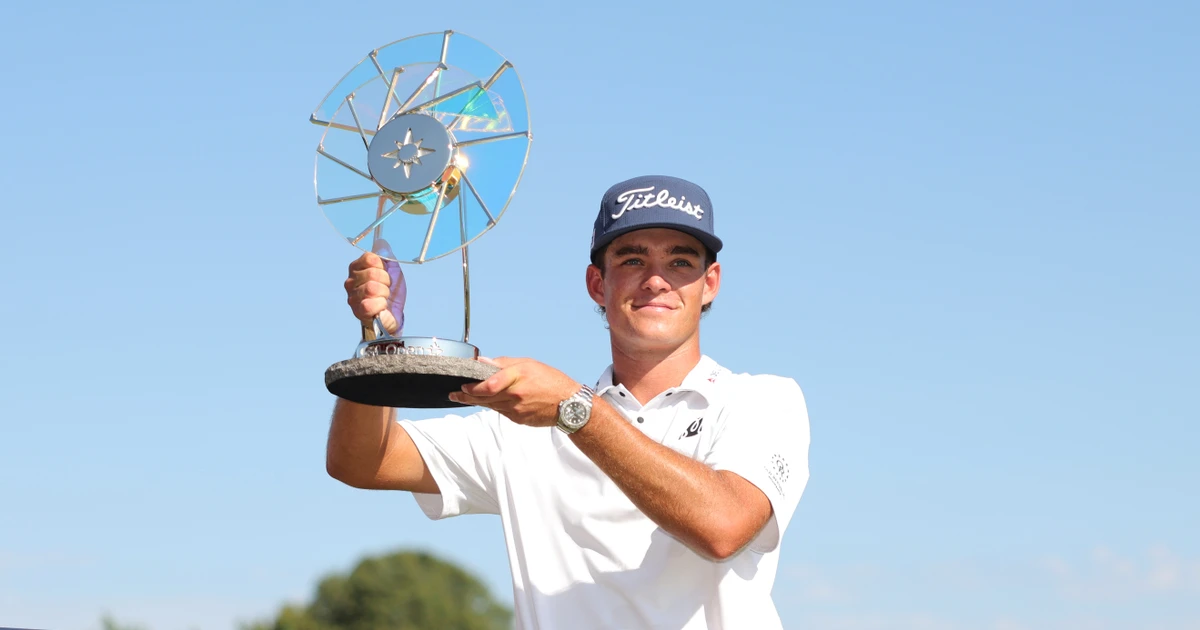 Jackson Koivun: Từ thần đồng đại học đến ngôi sao mới của PGA Tour