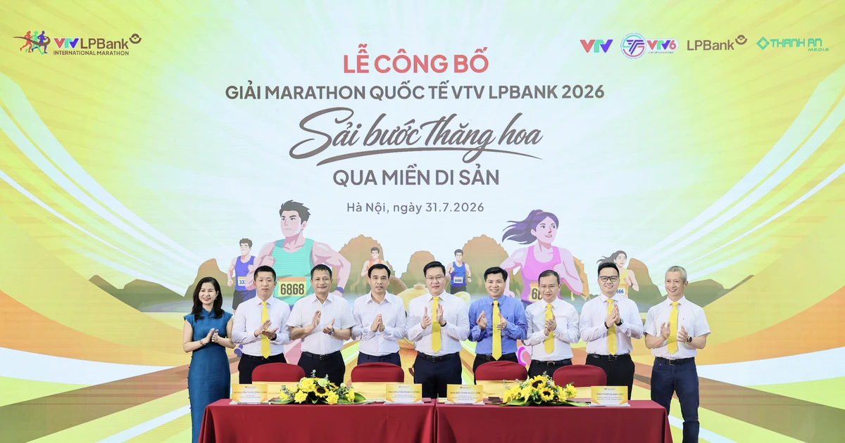 Giải Marathon Quốc tế VTV LPBank 2026 lần đầu chinh phục cung đường di sản Vân Long