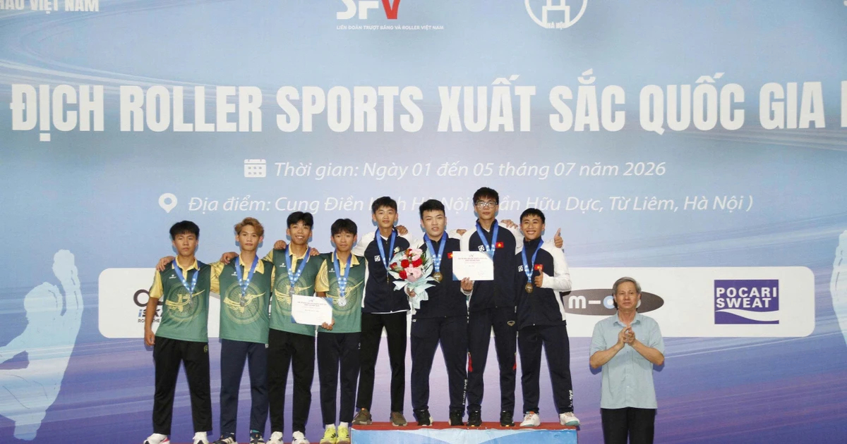 Bước chạy đà của Roller Sports Việt Nam cho Đại hội Thể thao toàn quốc 2026