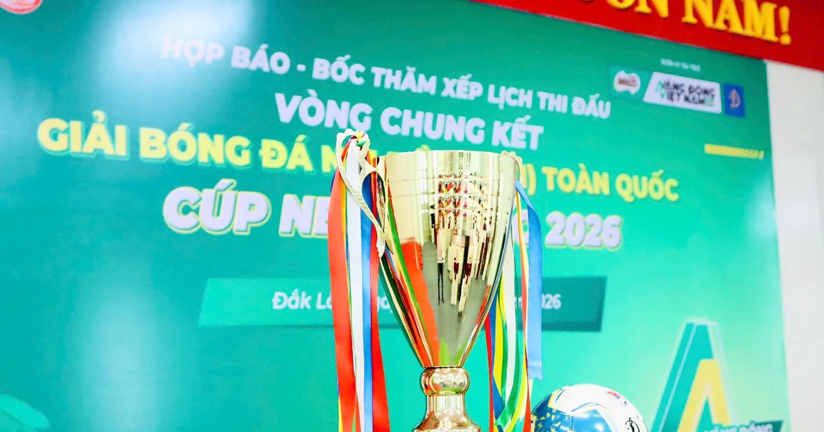 24 đội tranh tài tại VCK Giải bóng đá Nhi đồng U11 Toàn quốc 2026
