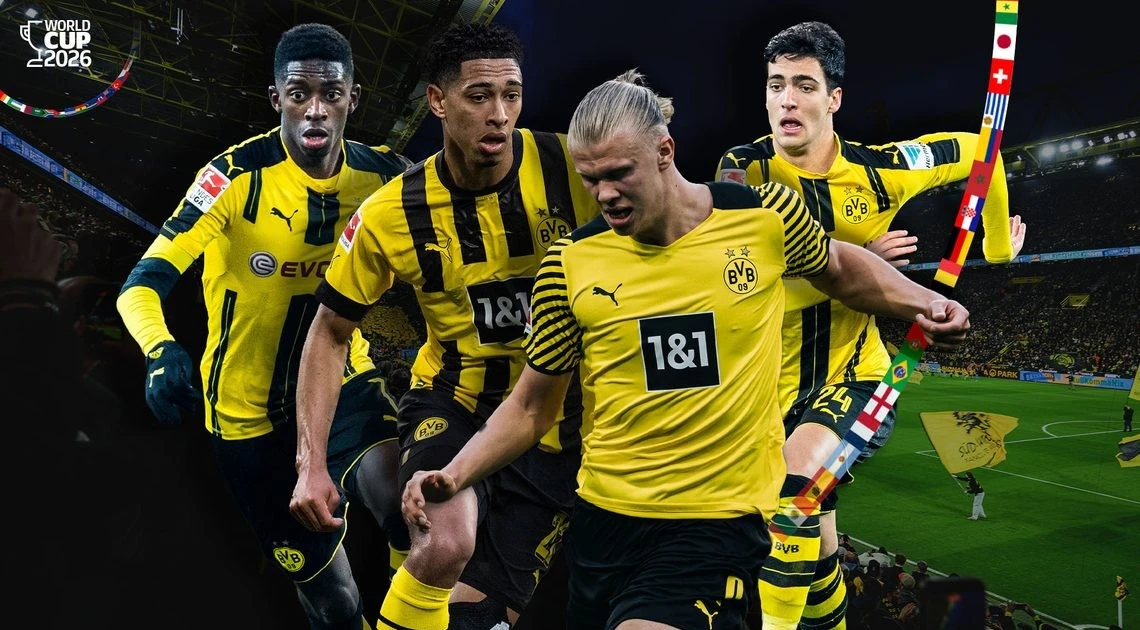 Haaland, Bellingham, Dembele và dấu ấn Borussia Dortmund tại World Cup 2026