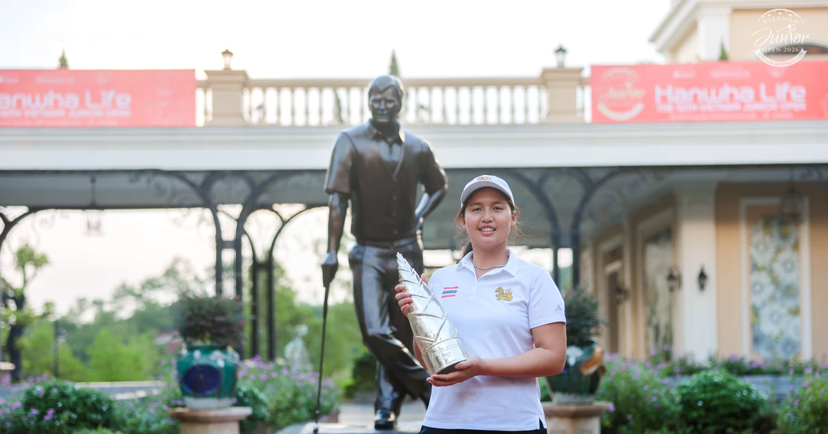 Golfer Thái Lan vô địch Vietnam Junior Open ở mùa giải đặc biệt