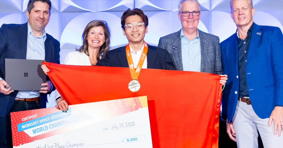 Việt Nam đạt kết quả ấn tượng tại Cuộc thi Tin học Văn phòng thế giới 2025