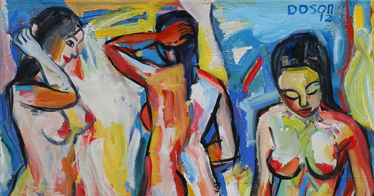 Họa sĩ Đỗ Sơn - tuổi 80 vẫn mê tranh nude, thuê người mẫu về nhà vẽ