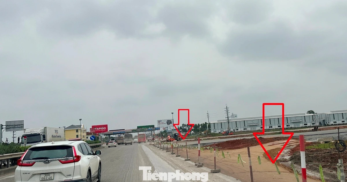 'Đóng' đường Vành đai 4 để ngăn xe tải cày hỏng đường dân sinh