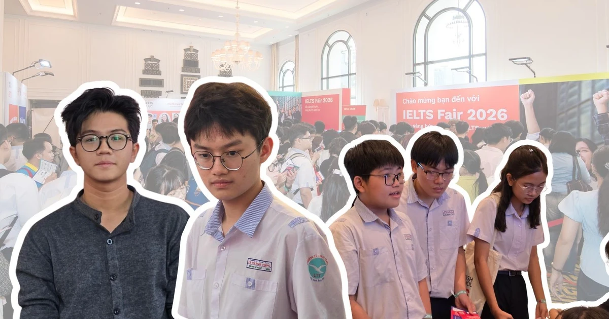 Giới trẻ TP.HCM hào hứng trải nghiệm thi thử với AI tại Ngày hội IELTS 2026