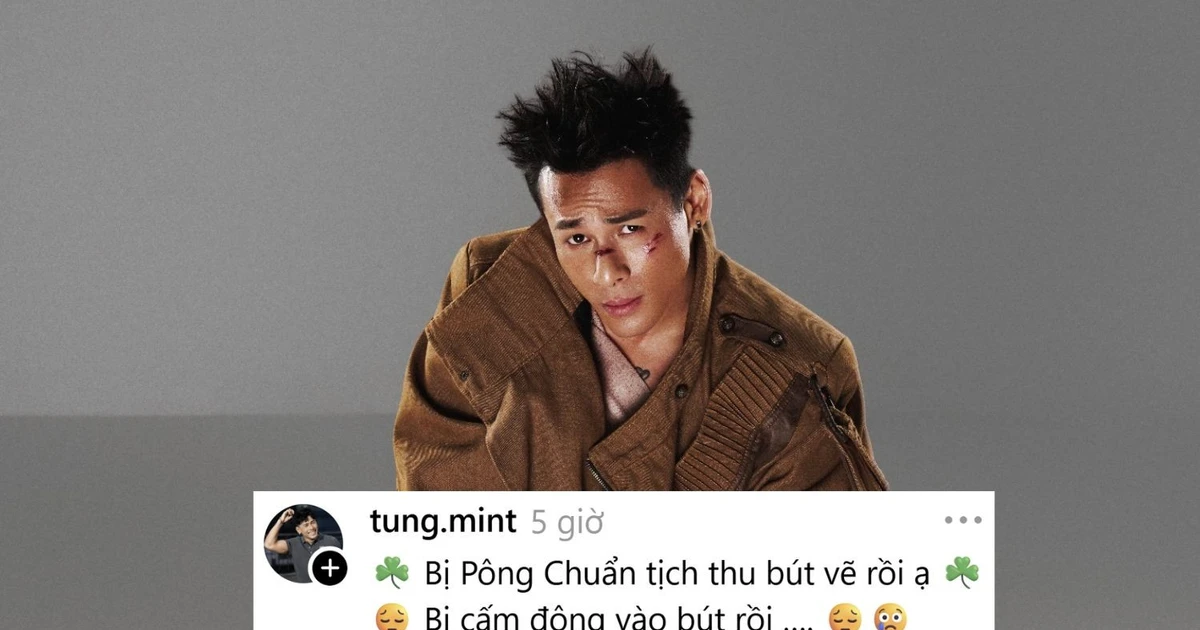 Vì sao "Anh tài" Tùng Mint bị vợ tịch thu bút vẽ sau màn chiều fan?