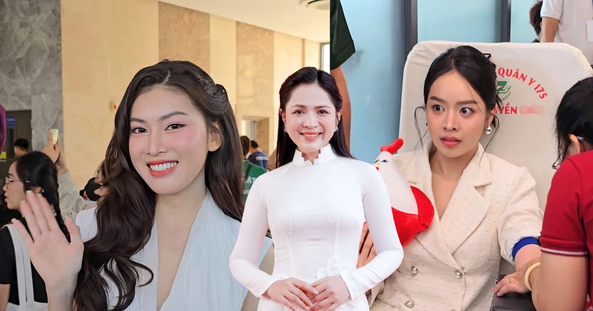 Duyên Quỳnh, Hoa hậu Thanh Thủy lan tỏa năng lượng tích cực tại Chủ Nhật Đỏ 2026