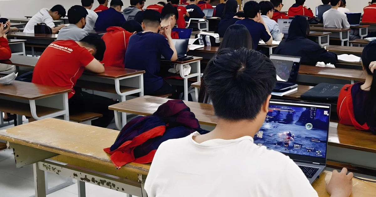 Sinh viên chơi game trong lớp: "Đa nhiệm" hay vượt ranh giới giảng đường?