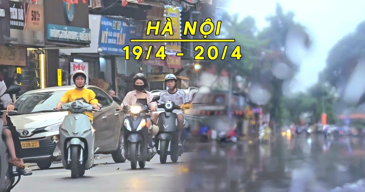 Hà Nội dịu nhẹ, có lúc có mưa rào và dông