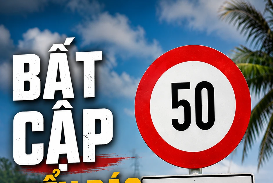 TP 60+: Biển báo khiến tài xế 'hoa mắt' phanh gấp, Cục Đường bộ nói?
