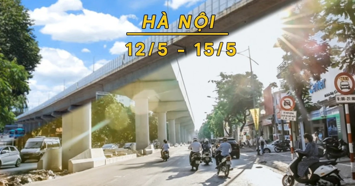 Bản tin thời tiết Hà Nội (12 - 15/5): Trời giảm mưa, nền nhiệt tăng dần