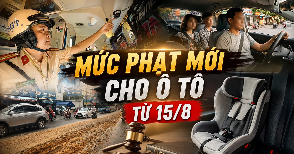 Từ 15/8, một số vi phạm giao thông bị phạt tới 26 triệu đồng
