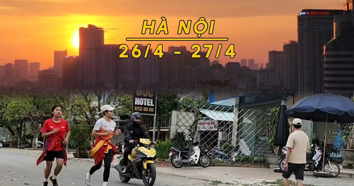 Hà Nội ngày hửng nắng, có mưa vài nơi