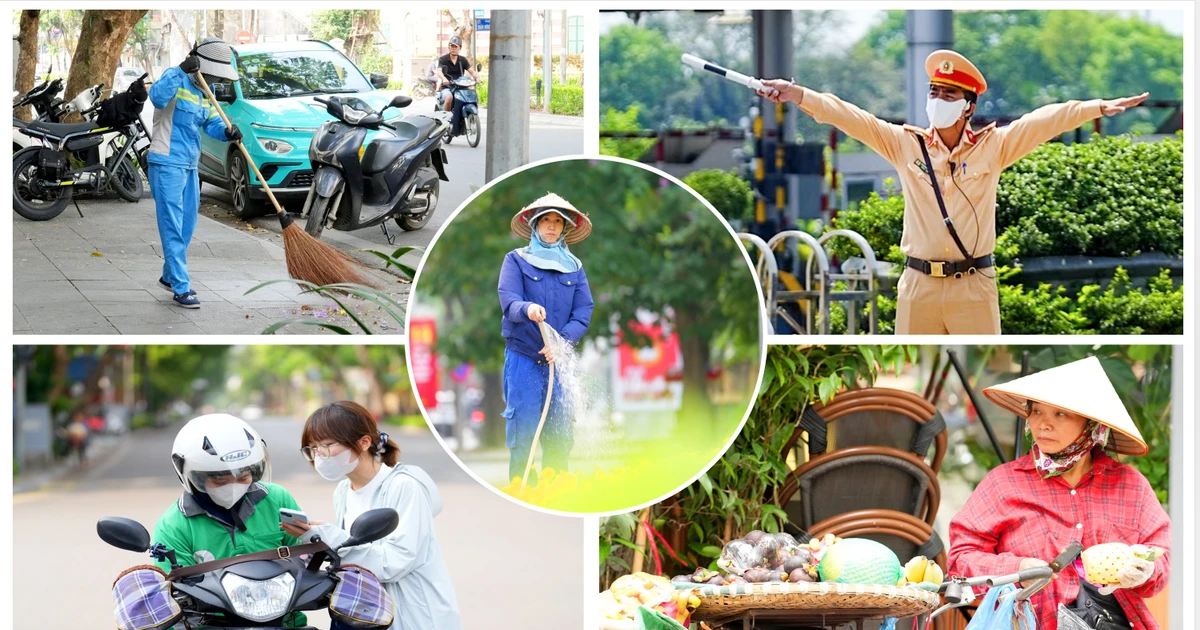Phố nghỉ lễ, người không nghỉ: Nhịp mưu sinh thầm lặng giữa Hà Nội ngày 1/5