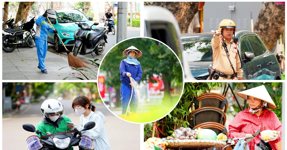 Phố nghỉ lễ, người không nghỉ: Nhịp mưu sinh thầm lặng giữa Hà Nội ngày 1/5