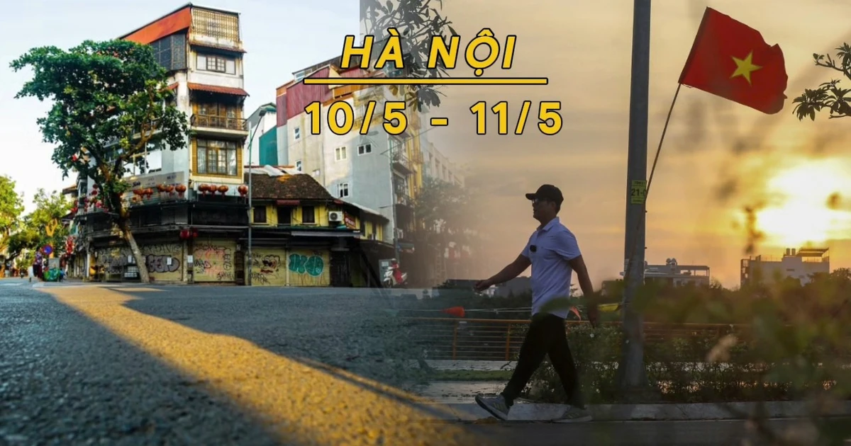 Hà Nội tạnh ráo, nắng nóng có xu hướng quay trở lại từ đầu tuần tới