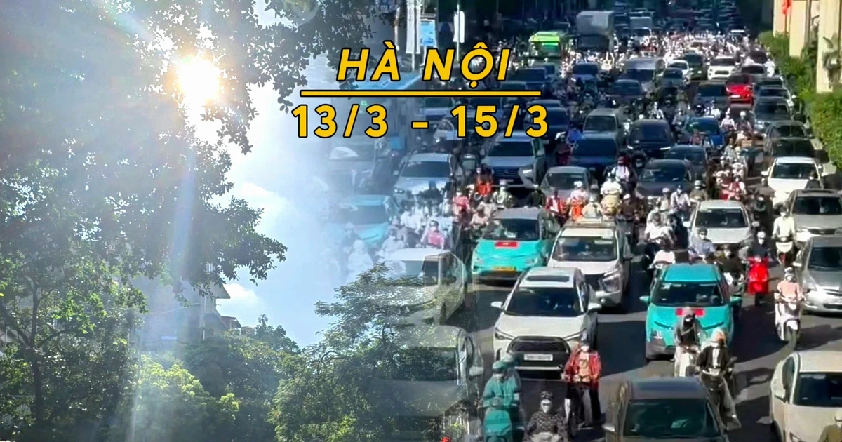 Giữa tháng 3 Hà Nội mù rét sáng sớm, trưa hửng nắng