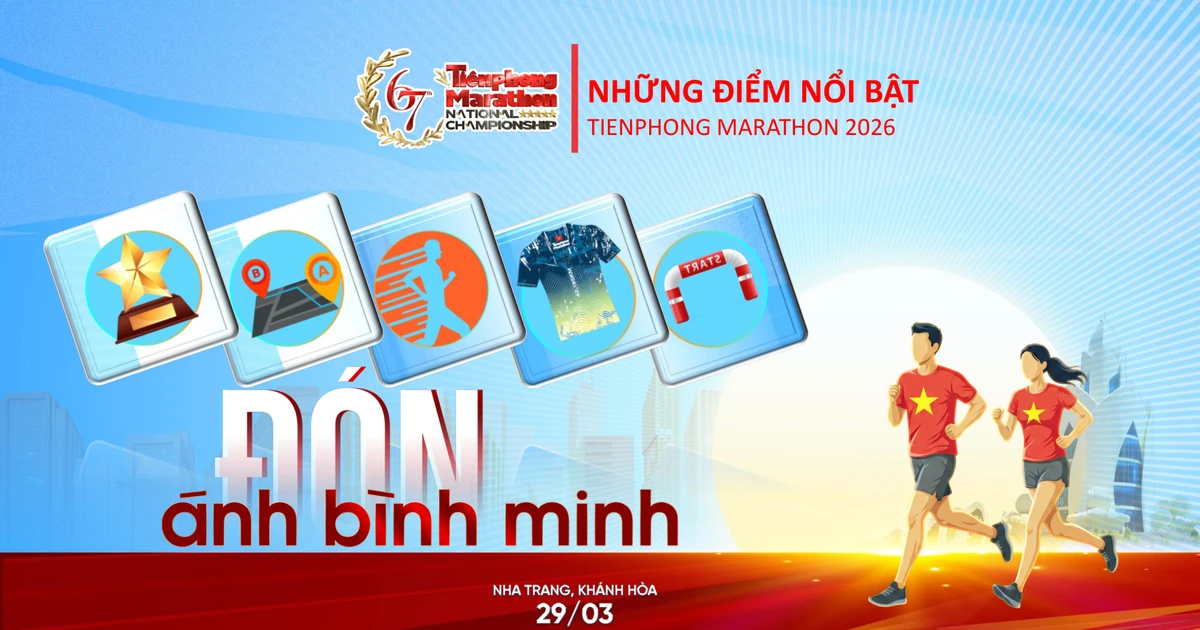 Tiền Phong Marathon 2026: Tặng áo Finisher cho runner, tối ưu đường chạy để phá kỷ lục