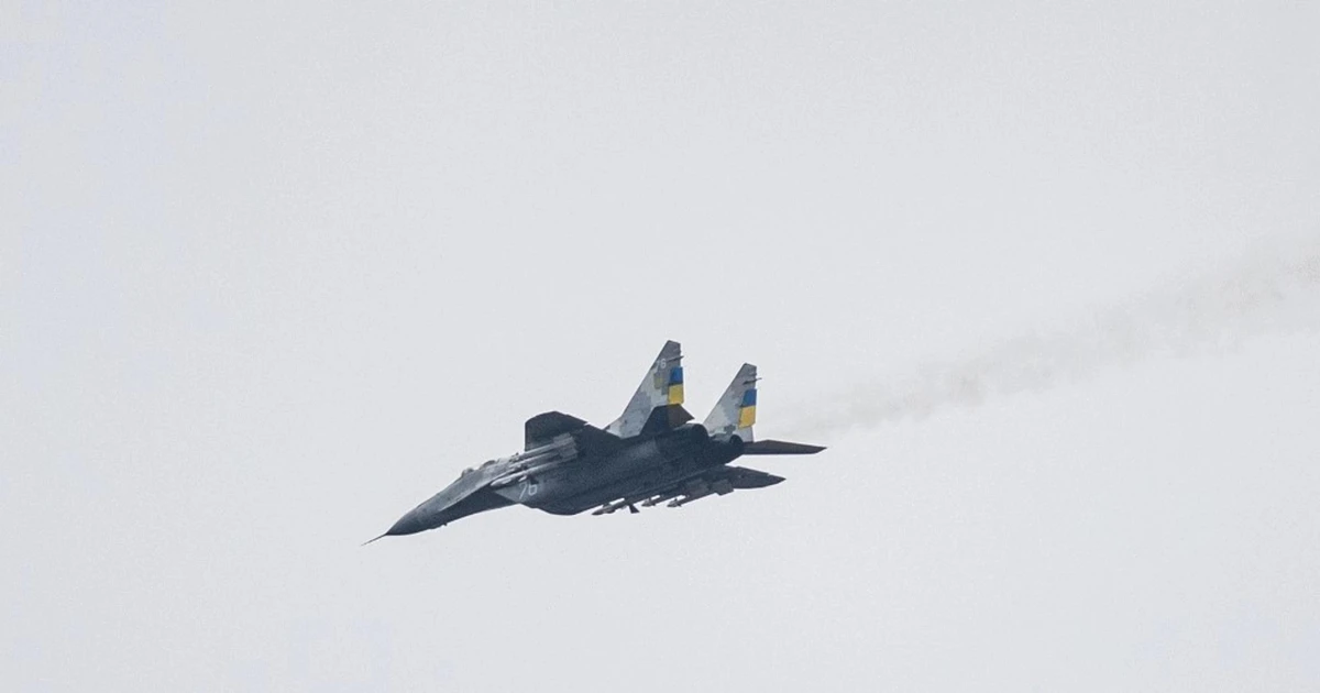 Máy bay chiến đấu MiG-29 Ukraine rơi khi làm nhiệm vụ