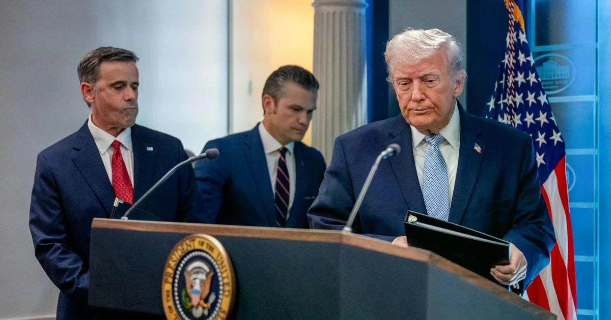 Tổng thống Trump họp khẩn với đội ngũ an ninh, cân nhắc tấn công Iran