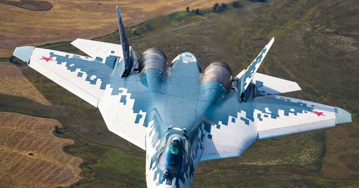 Tiêm kích tàng hình Su-57 Nga tiếp tục xuất hiện ở Trung Đông