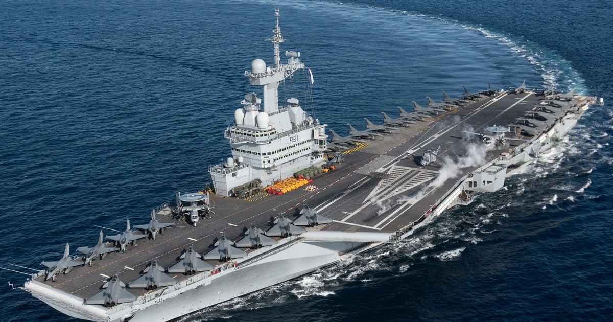 Pháp điều tàu sân bay hạt nhân đến Địa Trung Hải giữa lúc căng thẳng Trung Đông leo thang