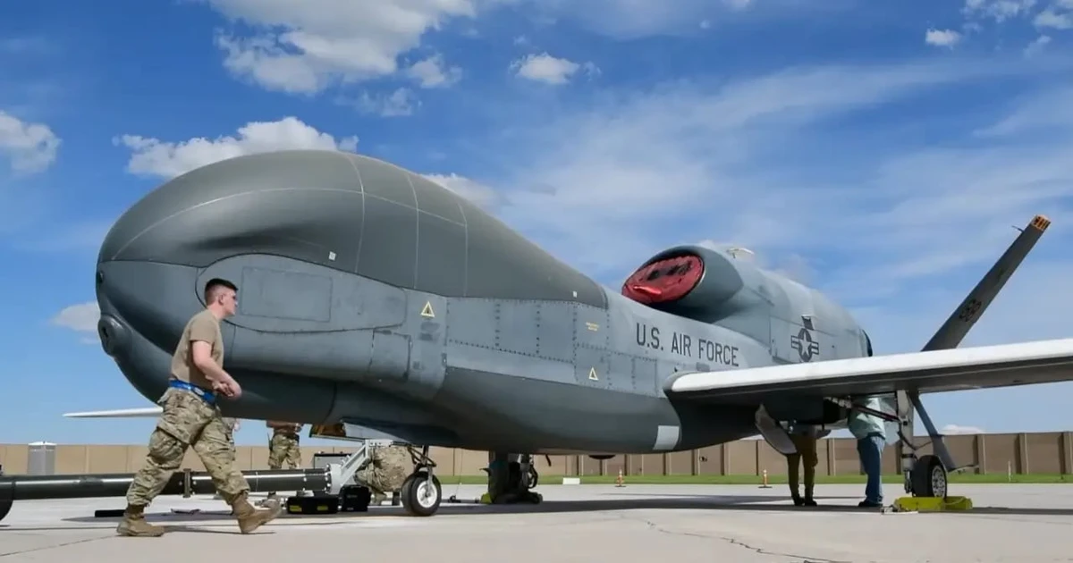 Máy bay trinh sát RQ-4B Global Hawk của Mỹ quay trở lại Biển Đen sau thời gian dài vắng bóng