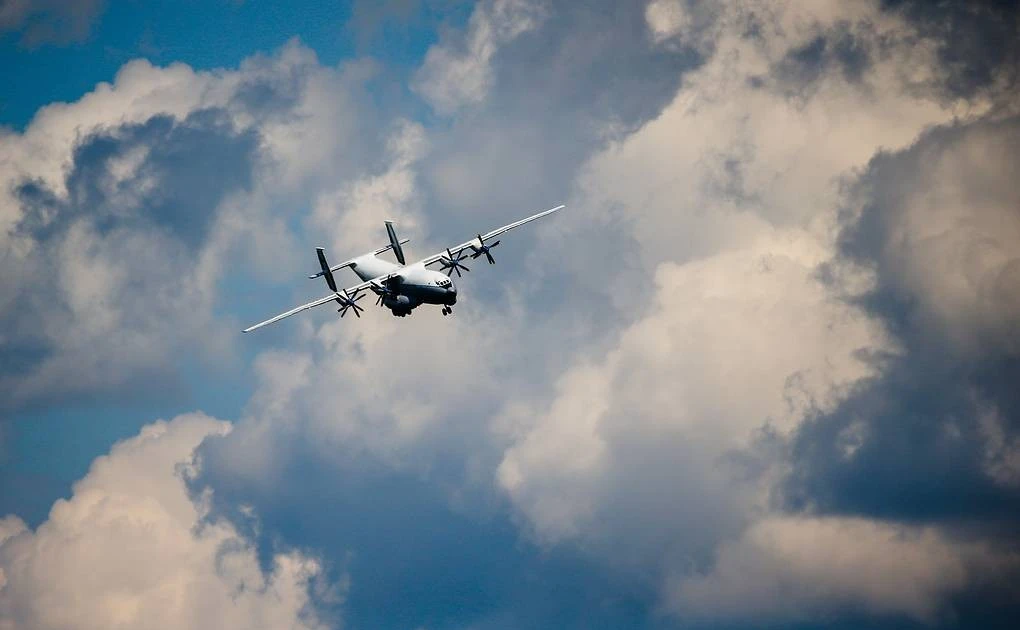 Nga: Rơi máy bay vận tải An-22, chưa rõ số phận của phi hành đoàn