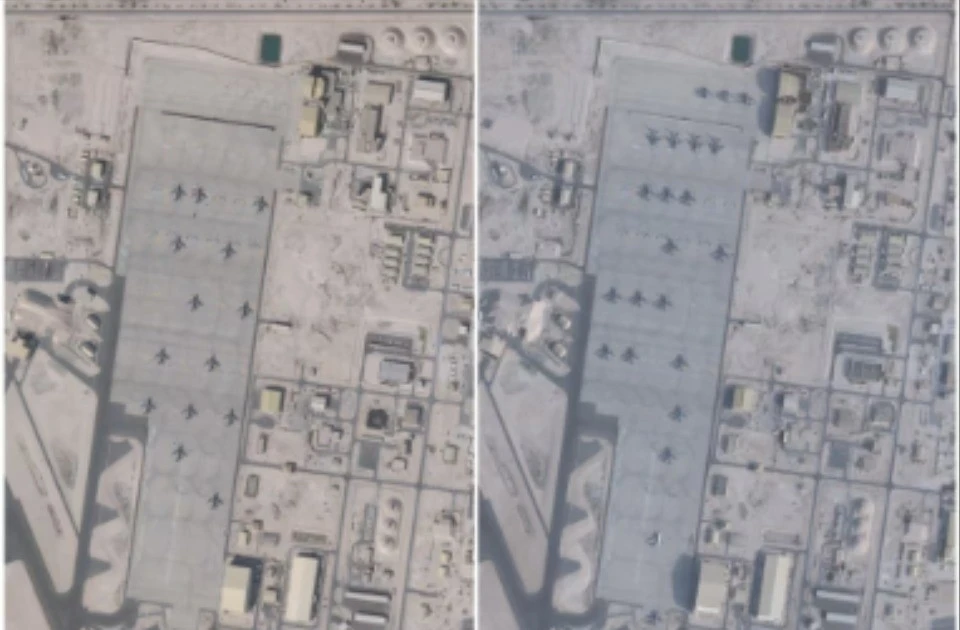 Ảnh vệ tinh tiết lộ Mỹ tăng cường khí tài tại Trung Đông giữa lúc căng thẳng với Iran