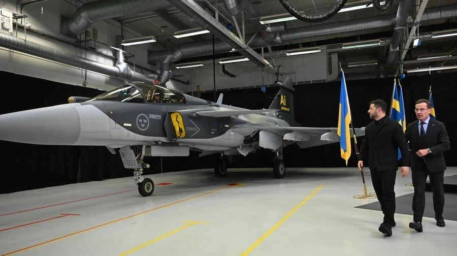 Ukraine tiết lộ thời điểm nhận 150 máy bay chiến đấu Gripen từ Thụy Điển