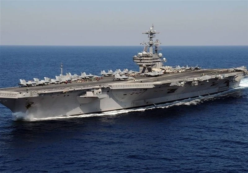 Iran dọa nhắm mục tiêu vào mạng lưới hỗ trợ tàu sân bay USS Gerald Ford của Mỹ