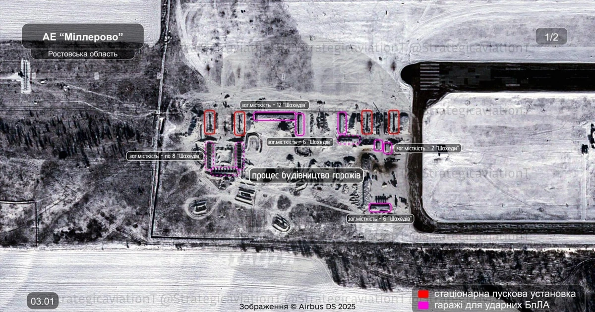 Ảnh vệ tinh tiết lộ Nga mở rộng các điểm phóng UAV tấn công