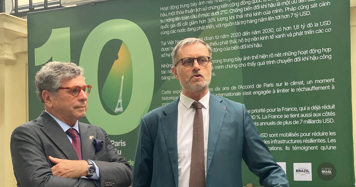 Pháp dành bốn ưu tiên trong hỗ trợ Việt Nam chống biến đổi khí hậu