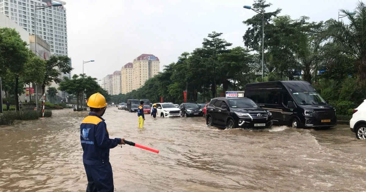 Hà Nội có thể ghi nhận tới 220 điểm úng ngập khi mưa lớn