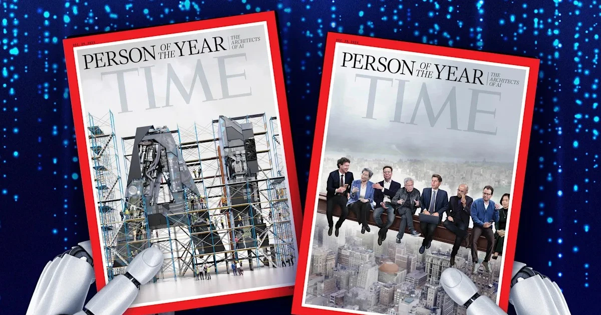 Tạp chí Time vinh danh các 'kiến trúc sư' của trí tuệ nhân tạo là Nhân vật của năm